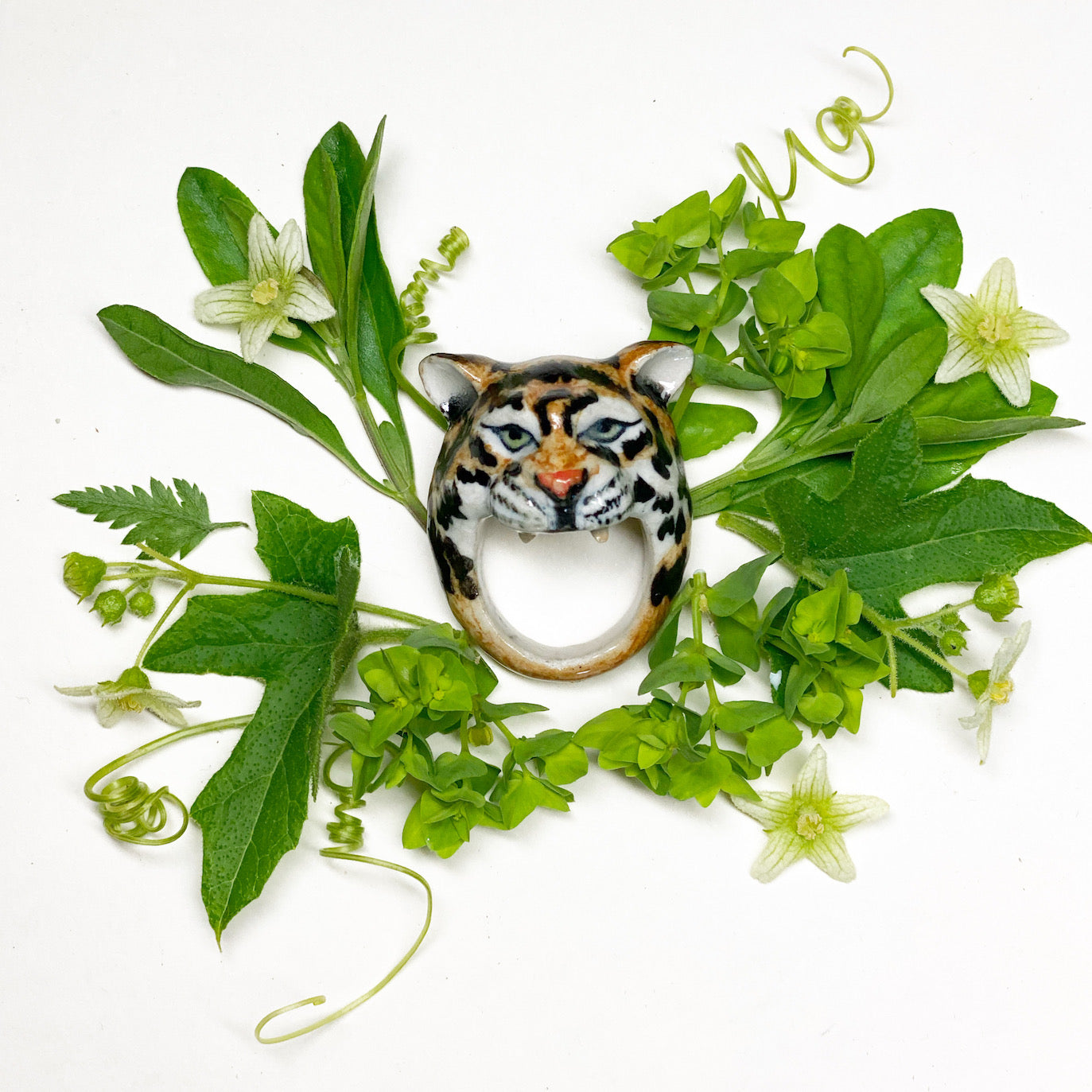 Bague Tigre Rugissant