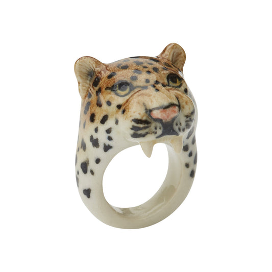 Bague Léopard Rugissant