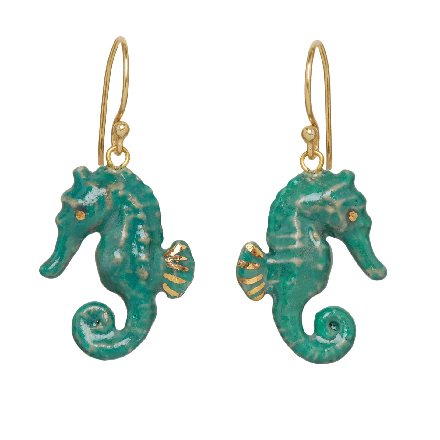 Boucles d'oreilles hippocampe