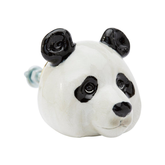 Poignée de porte tête de panda