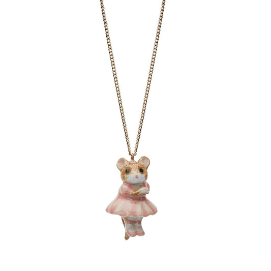 Collier Souris Ballerine