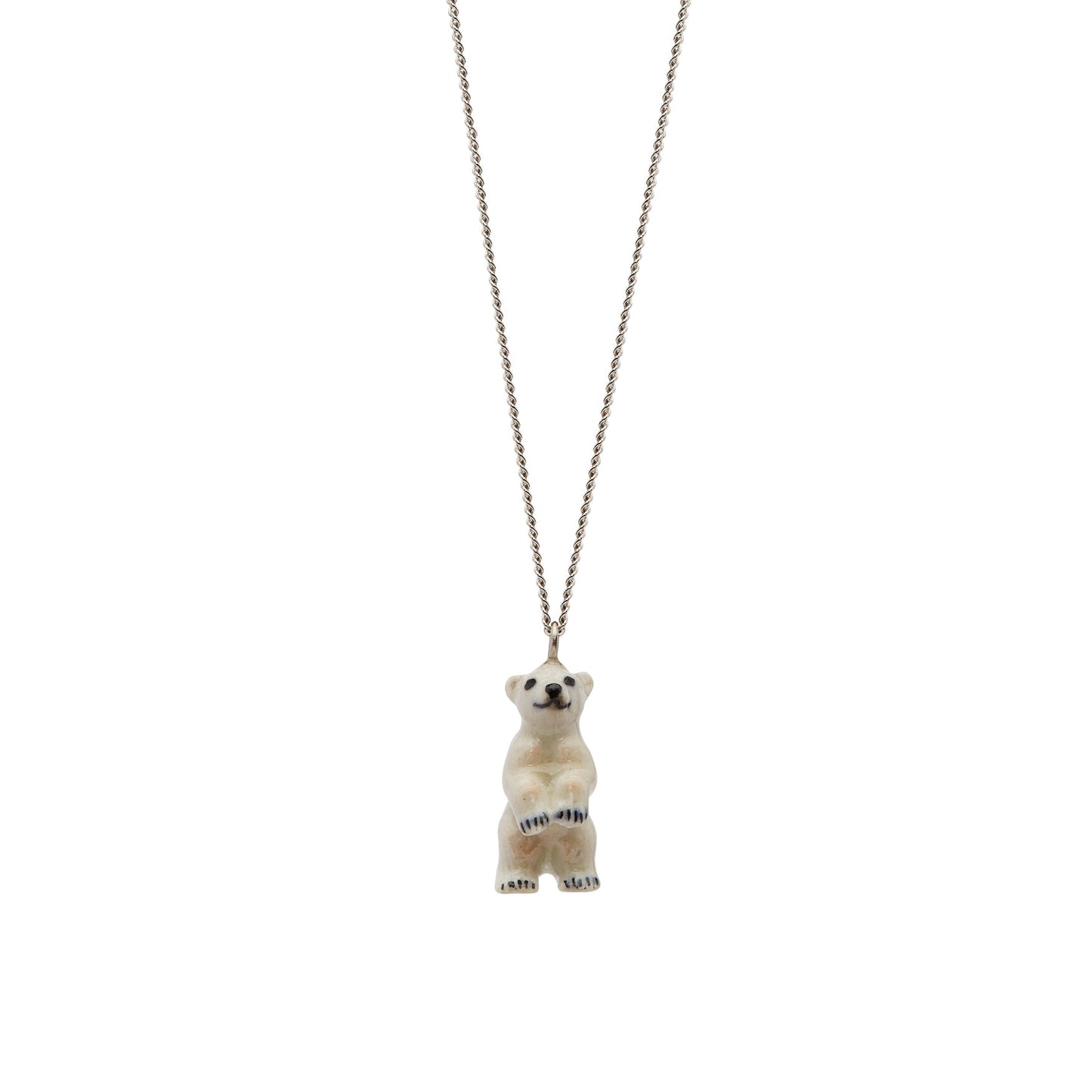 Petit collier d’ours polaire debout